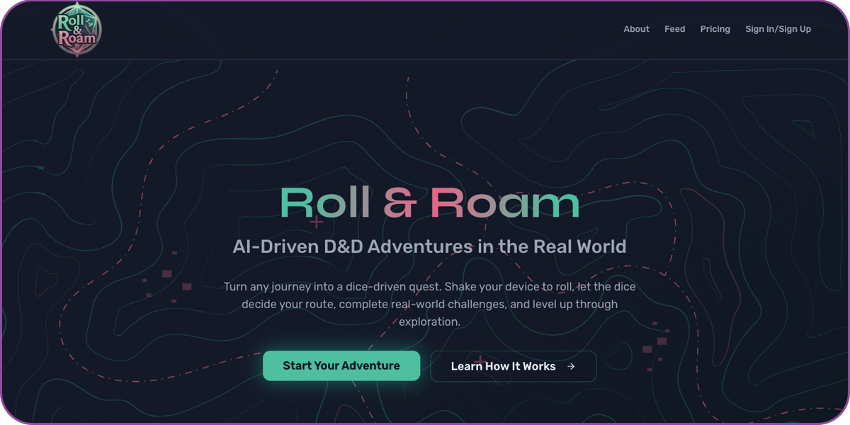 Roll & Roam - AI-Driven D&D Adventure Game